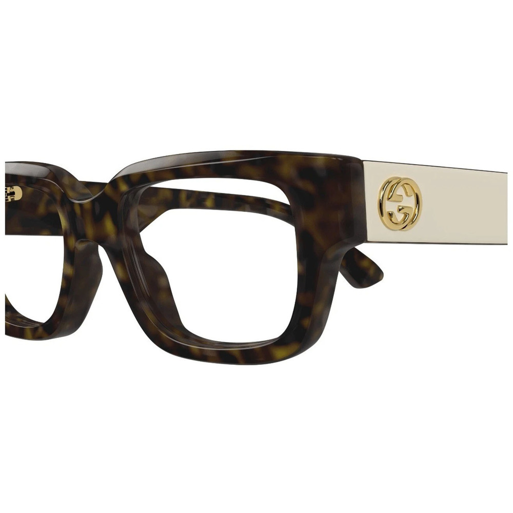 NWT Gucci GG1666o Havana Havana/ Eyeglasses - Picture 3 of 4